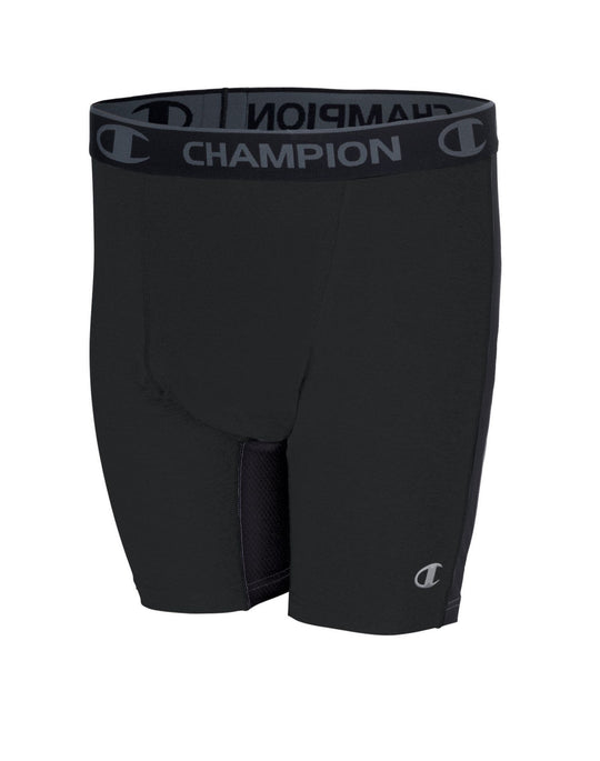 Champion Men`s PowerTrain PowerFlex Solid Compression Shorts