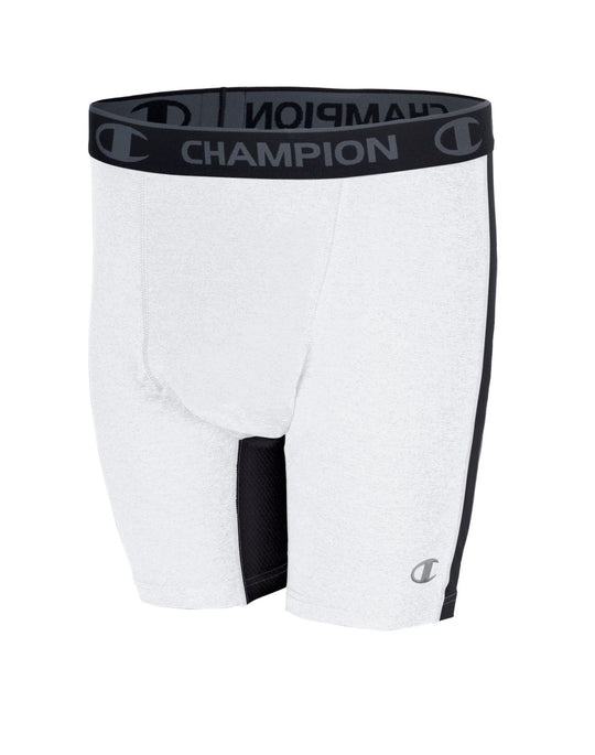 Champion Men`s PowerTrain PowerFlex Solid Compression Shorts