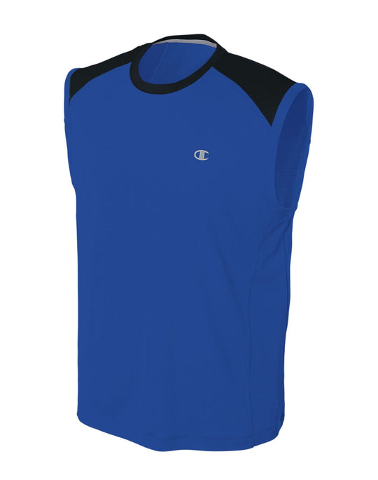 Champion PowerTrain Color-Block Men's Muscle Tee