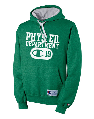 Champion Retro Rugby Men's Hoodie with 'C19' Graphic