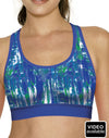 Champion Women's Double Dry Absolute Workout II Sports Bra - Fashion Prints