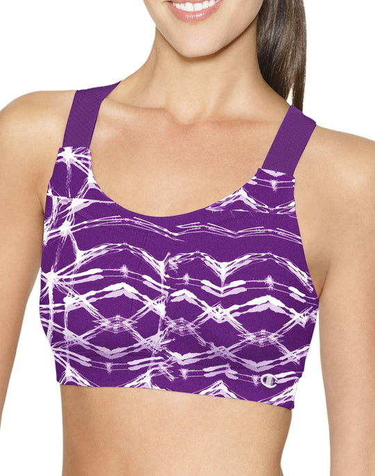 Champion Women`s Gym Fit Solid Medium Control Sports Bra