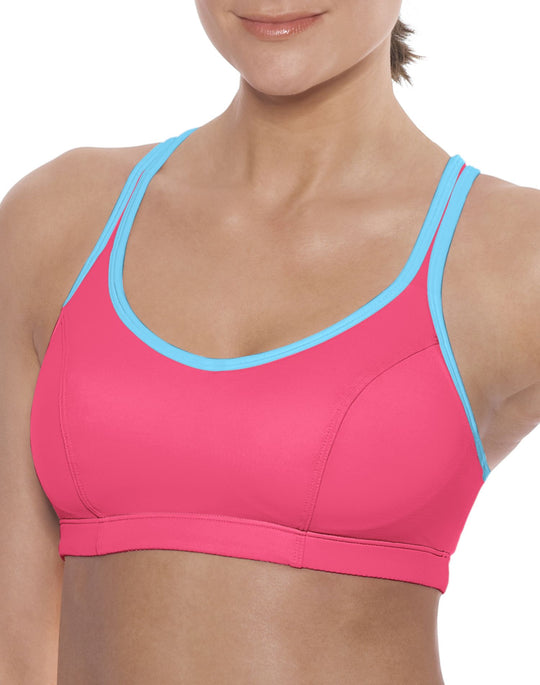 Champion Women's Shape T-Back Medium Control Sports Bra