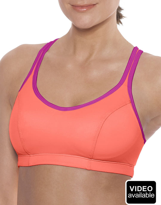 Champion Women's Shape T-Back Medium Control Sports Bra