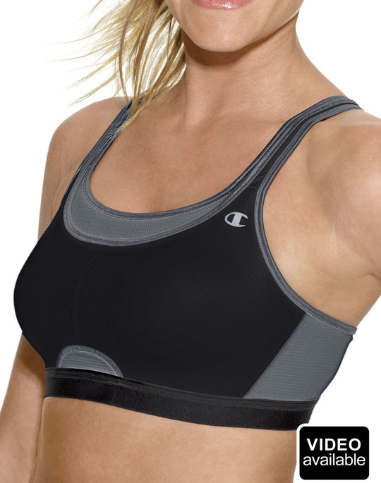 Champion All-Out Support Wireless Maximum Control Sports Bra