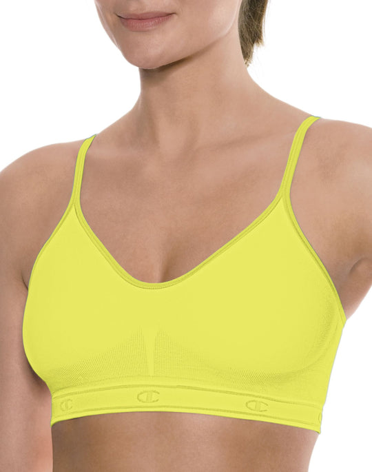 Champion Womens All Day Seamless Fitness Wire-Free Sports Bra