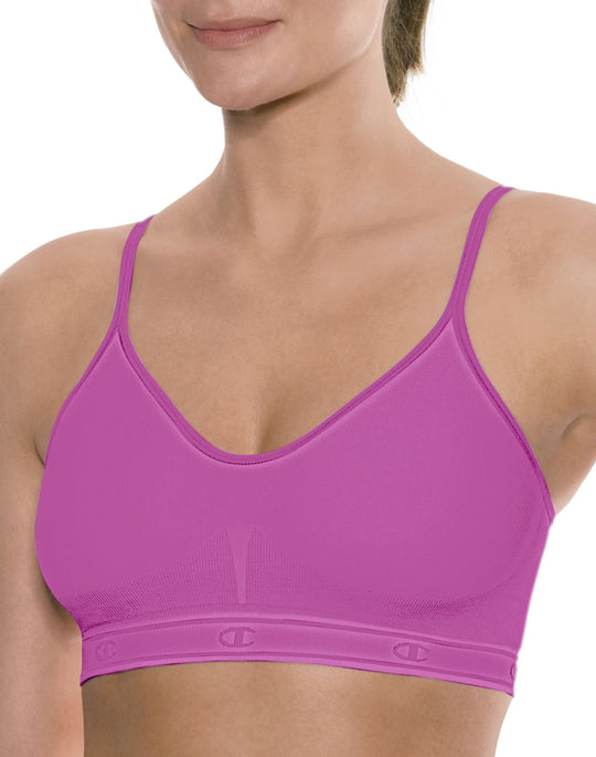 Champion Womens All Day Seamless Fitness Wire-Free Sports Bra