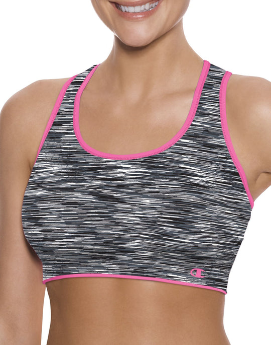Champion Double Dry Dip-Dye Seamless Racerback Sports Bra