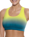 Champion Double Dry Dip-Dye Seamless Racerback Sports Bra
