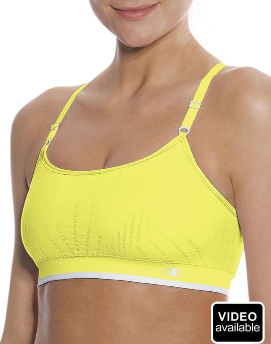 Champion Double Dry Seamless Cami Sports Bra