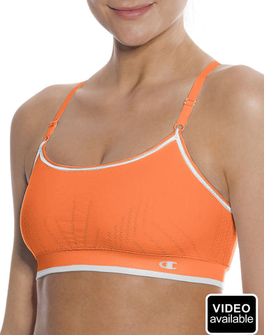 Champion Double Dry Seamless Cami Sports Bra