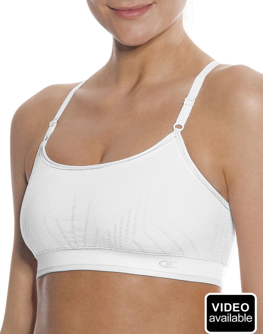 Champion Double Dry Seamless Cami Sports Bra