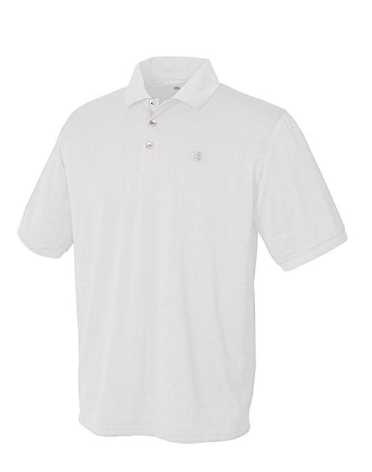 Champion Double Dry Windowpane Men's Polo Shirt