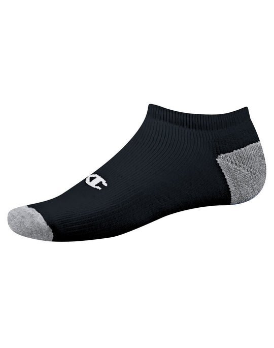 Champion Double Dry Performance No-Show Men's Athletic Socks 6-Pack