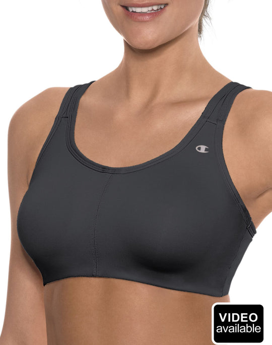 Champion Double Dry Distance Medium Control Underwire Sports Bra
