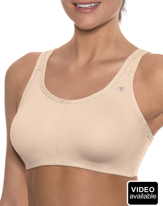 Champion Double Dry Distance Medium Control Underwire Sports Bra