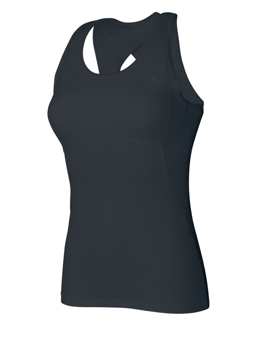Champion Double Dry Quick-Drying Women's Long Top with Built-In Bra