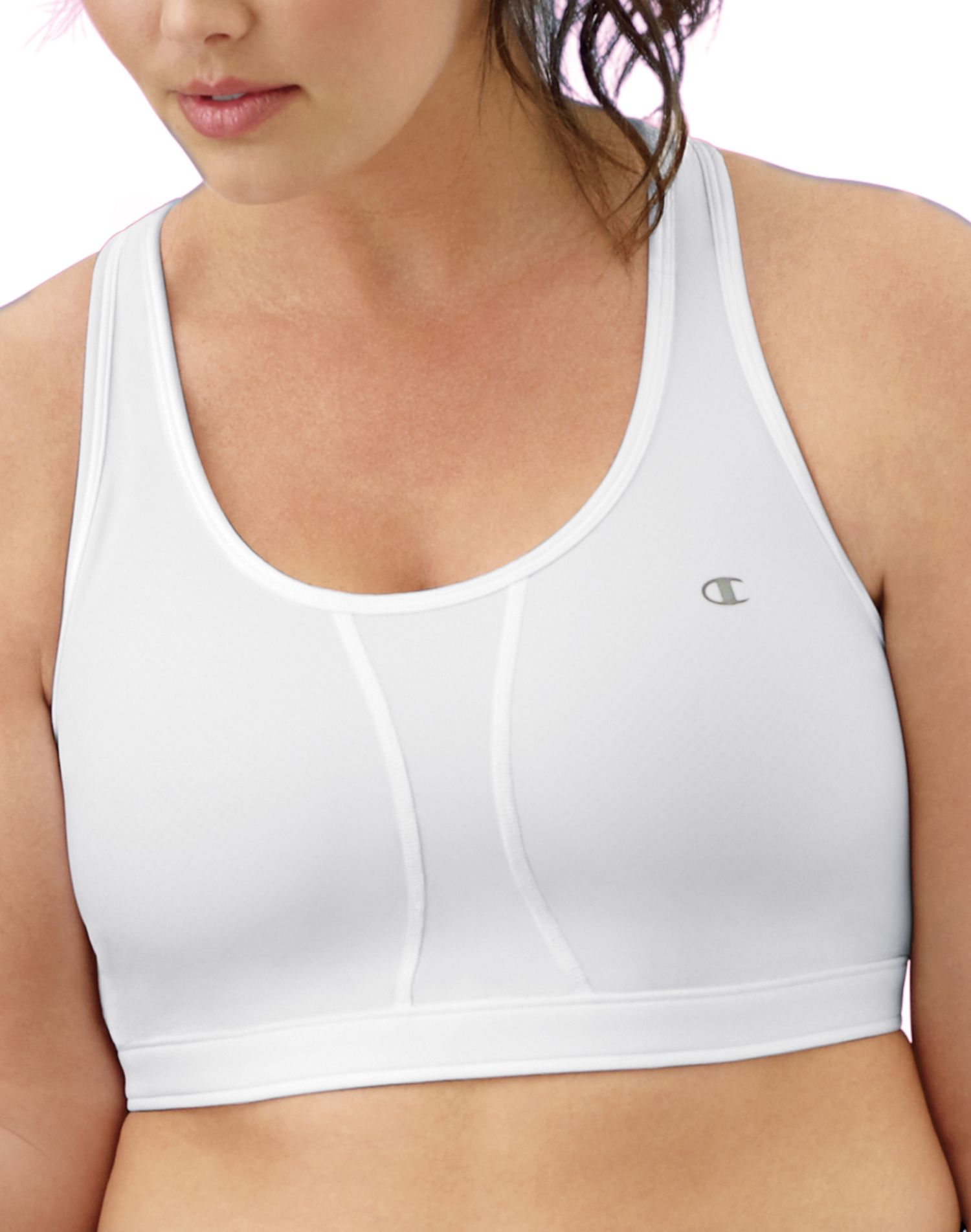 6632 - Champion Mesh-Vented Compression Plus-Size High Support Sports Bra