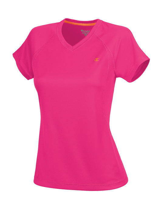 Champion Double Dry Training V-Neck Women's T Shirt
