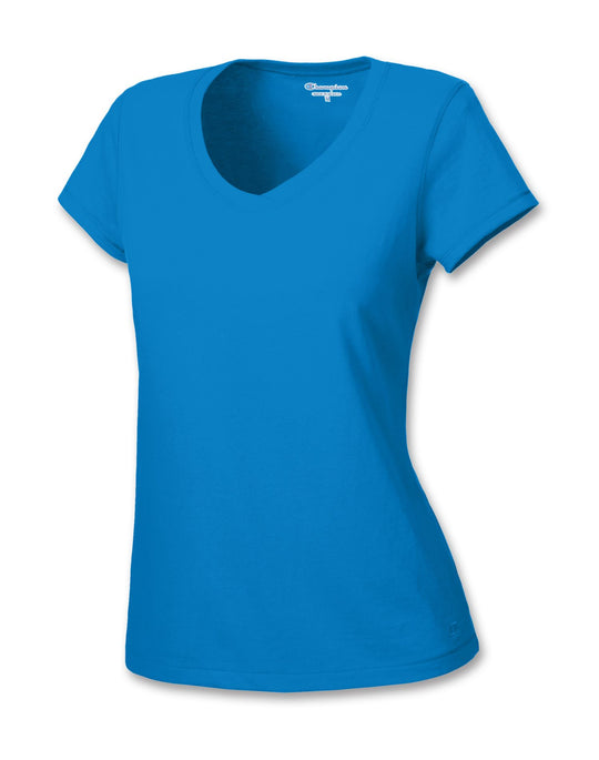 Champion Women's Favorite Cotton V-Neck T-Shirt