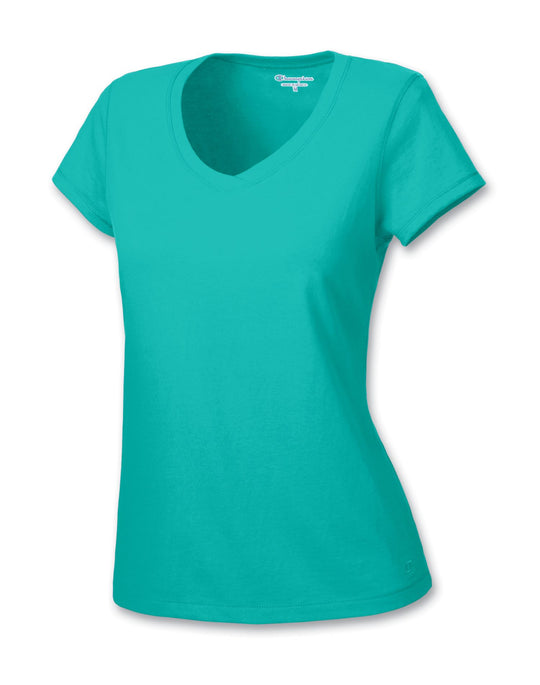 Champion Women's Favorite Cotton V-Neck T-Shirt