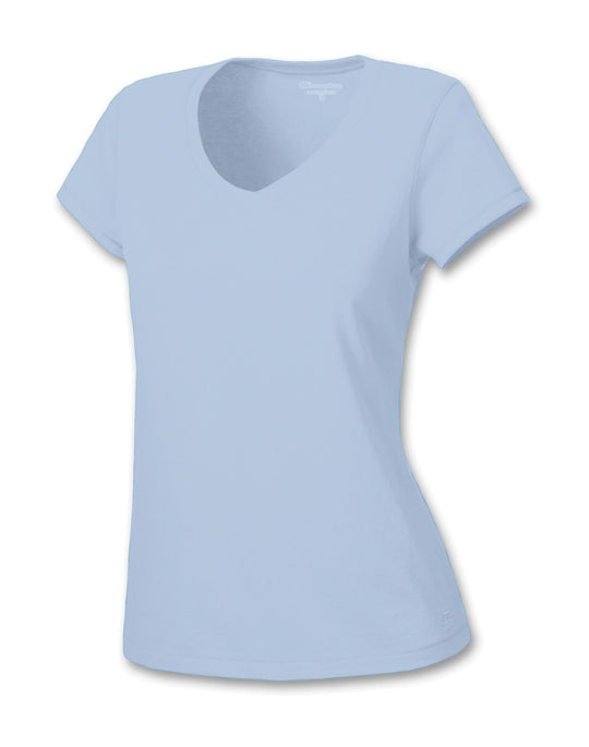 Champion Women's Favorite Cotton V-Neck T-Shirt