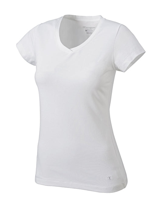 Champion Double Dry Cotton Solid-Color Women's T Shirt