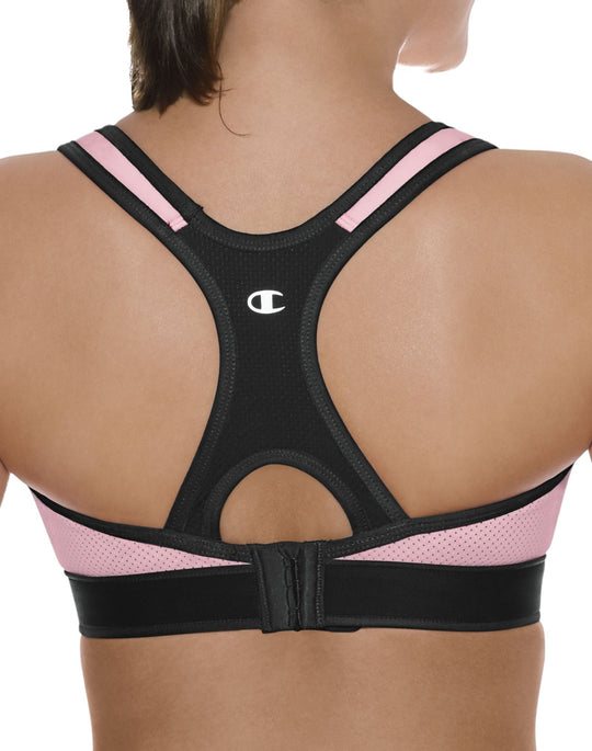 Champion Double Dry+ Spot Comfort High-Support Sports Bra