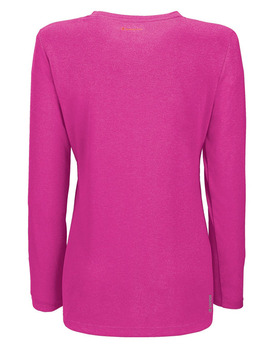 Champion Vapor PowerTrain Long Sleeve Heather Women's Tee