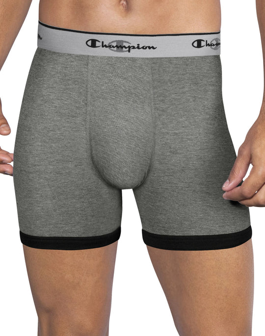 Champion Men's Performance Stretch Boxer Brief 2 Pack