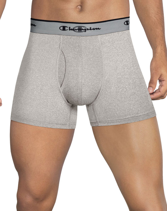 CHAMPION Men's Tech Performance Short Boxer Brief - CTP3