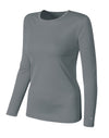 Duofold by Champion Women's Base Weight First Layer Long Sleeve Crew with Champion Vapor Technology