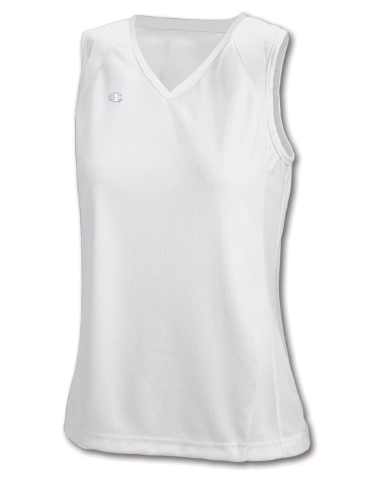 Champion Double Dry Solid-Color Mesh Sleeveless Lacrosse/Field Hockey Jersey