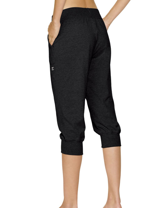 Champion Women`s Authentic Jersey Banded Knee Pants