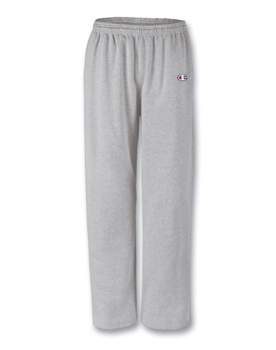 Champion Reverse Weave Open Bottom Sweatpants with Pockets