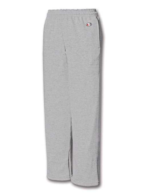 Champion Double Dry Action Fleece Kids' Sweatpants with Open Hems & Side Pockets