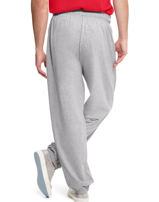 Champion Men`s Authentic Closed Bottom Jersey Pants