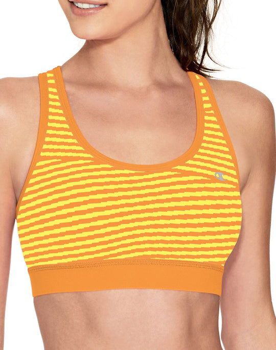 Champion Women's Double Dry Absolute Workout Medium Control Sports Bra