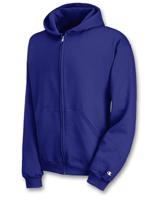 Champion Double Dry Action Fleece Full-Zip Kids Hoodie