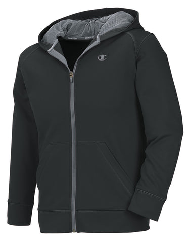 Champion Boys PowerTrain Sport Fleece Zip Hood