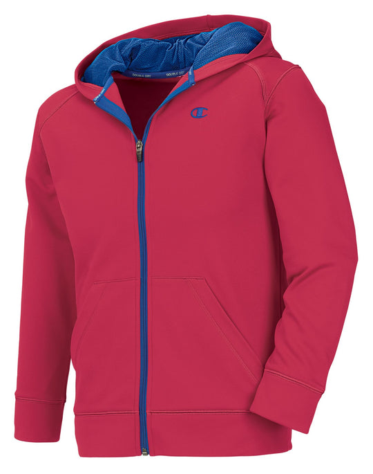 Champion Boys PowerTrain Sport Fleece Zip Hood