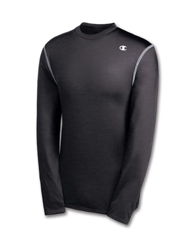 Champion Double Dry Long-Sleeve Men's Compression T Shirt