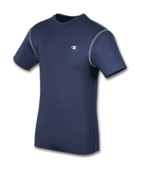 Champion Double Dry Short-Sleeve Men's Compression T Shirt