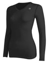Champion Women's Double Dry Long Sleeve Compression Top