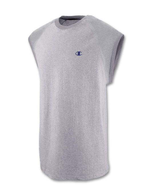 Champion Cotton Jersey Raglan Cap-Sleeve Mens T Shirt