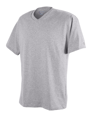 Champion Men`s Cotton V-Neck T Shirt
