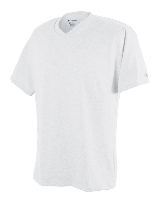 Champion Men`s Cotton V-Neck T Shirt