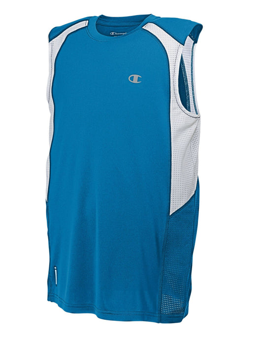 Champion Double Dry Color-Block Boys' Muscle Tee