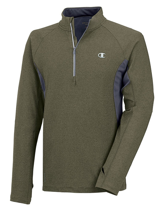 Champion PerforMax Men's Chrono Half Zip with Champion Vapor Technology