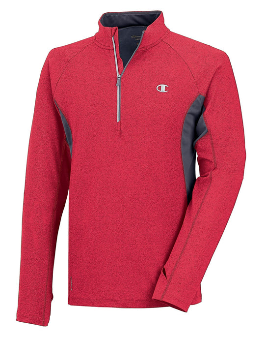 Champion PerforMax Men's Chrono Half Zip with Champion Vapor Technology